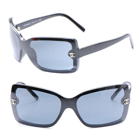 chanel sunglasses small face|Chanel sunglasses with clear sides.